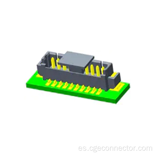 SMT Tipo vertical Pegatina de pie 1.25 mm Conector de obleas